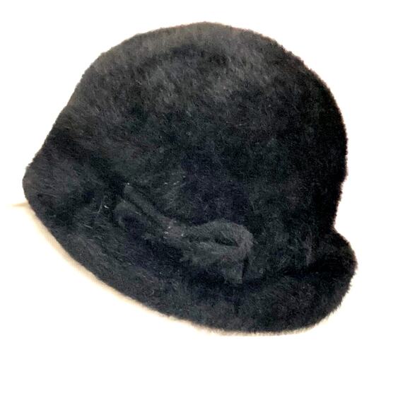 Marzi Hat, Neiman Marcus, Handmade in Italy, Rabbit Hair, Vintage Y2K - Picture 1 of 5